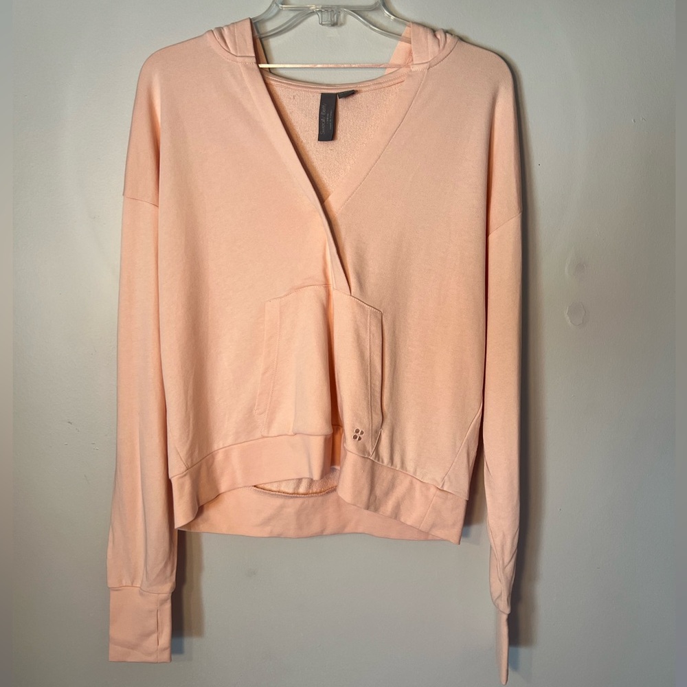 Sweaty Betty After Class Women's 0 - 2 , UK size XS Pink Hoodie Sweatshirt